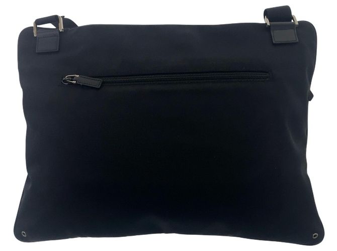 Borsa a tracolla Gucci da uomo in tela nera - vista 2