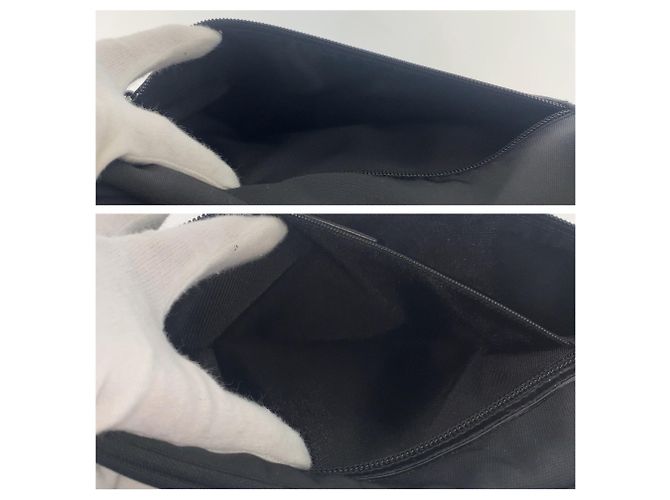 Borsa a tracolla Gucci da uomo in tela nera - vista 4