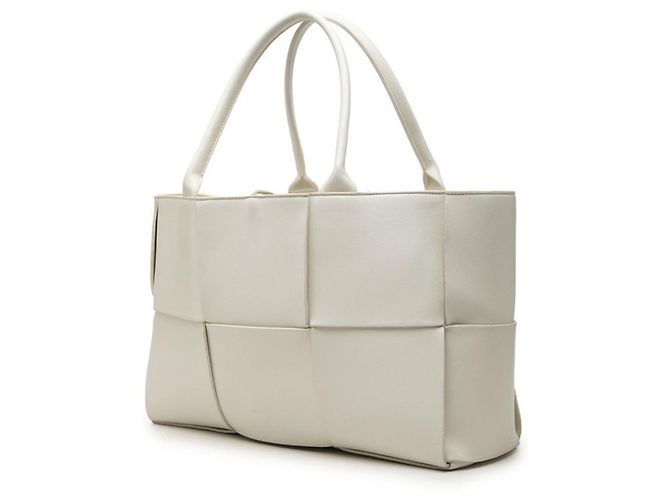Borsa Tote Bottega Veneta Maxi Intrecciato Arco - vista 2