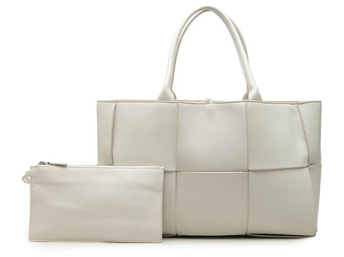 Borsa Tote Bottega Veneta Maxi Intrecciato Arco - vista 6