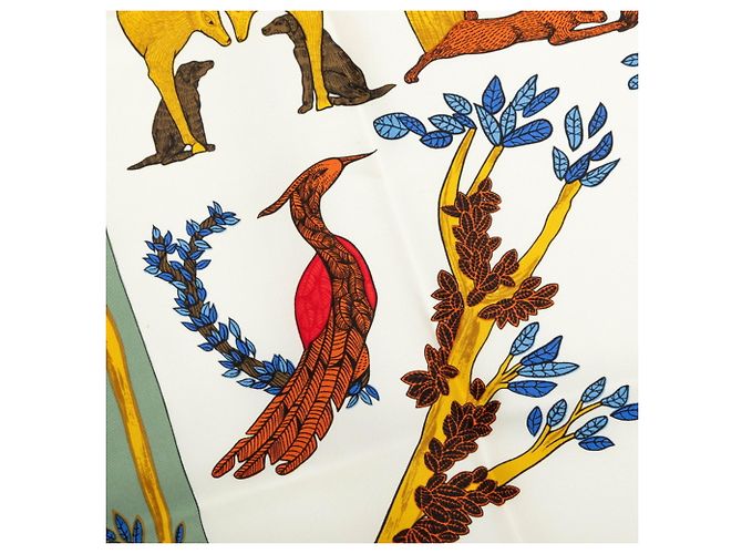 Hermès Hermes Carre 90 Animal Alphabet Schal - Ansicht 5