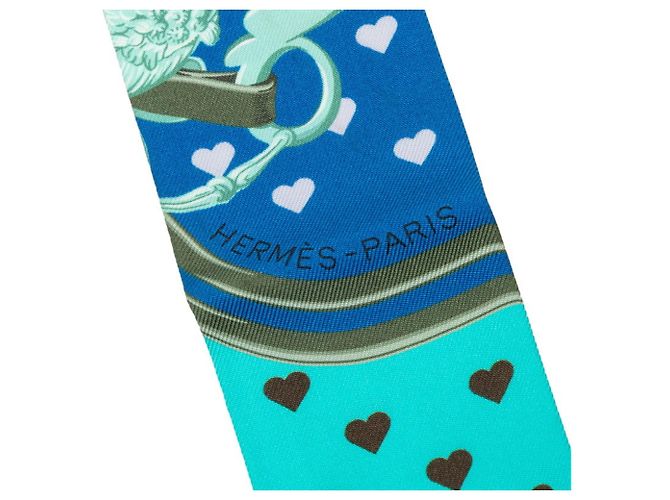 Hermès Hermes Twilly Brides de Gala LOVE Scarf - view 2