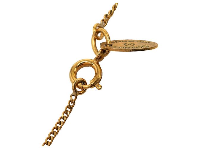 Chanel Vintage Logo Anhänger Halskette - Ansicht 5