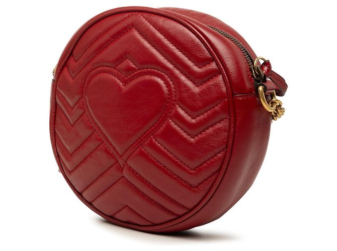 Bolsa de Ombro com Corrente Gucci GG Marmont - vista 2