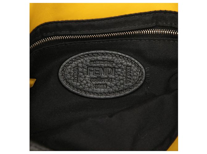 Borsa a tracolla Fendi Selleria Mamma Baguette - vista 5