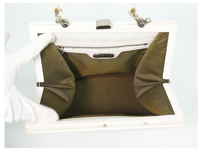 Fendi Vintage Handtasche Leder - Ansicht 3