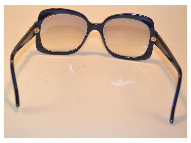 Gucci GG3190/S occhiali da sole in acetato blu e verdi - vista 5