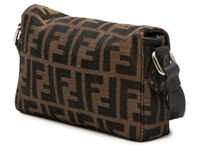 Borsa a tracolla Fendi Selleria Zucca - vista 2