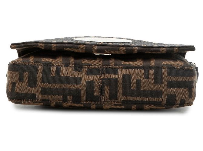 Borsa a tracolla Fendi Selleria Zucca - vista 3