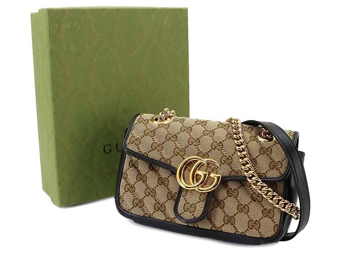 Bolso de hombro Gucci GG Marmont Small - vista 3