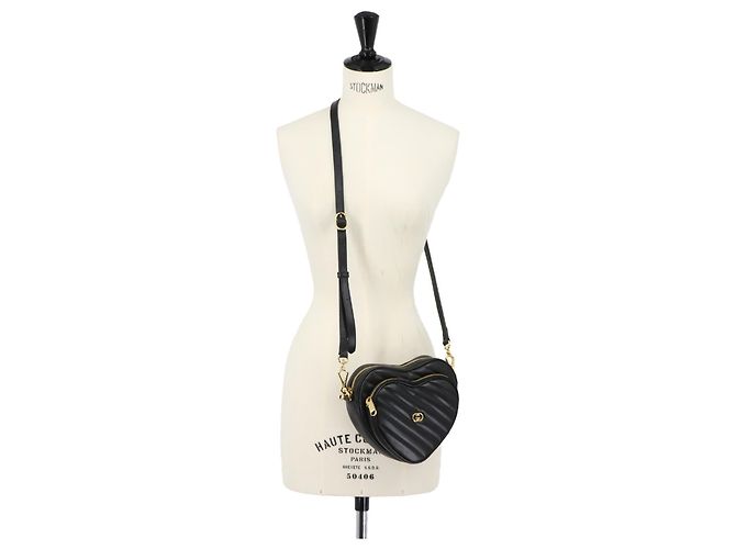 Borsa a tracolla Gucci Interlocking G Heart - vista 8