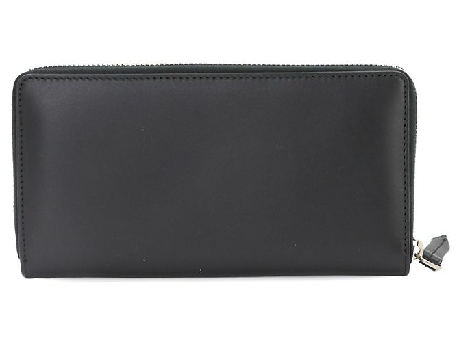 Cartera larga Gucci de piel negra - vista 3