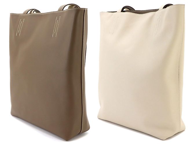 Hermès Bolso Tote reversible Hermes Neo Double Sens 35 - vista 3