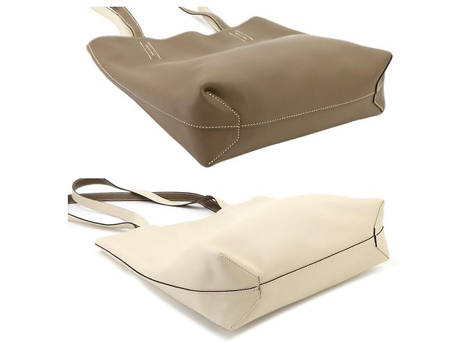 Hermès Bolso Tote reversible Hermes Neo Double Sens 35 - vista 4
