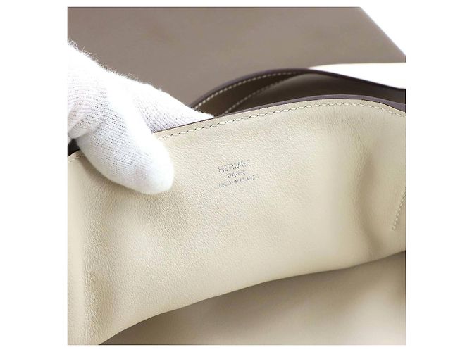 Hermès Bolso Tote reversible Hermes Neo Double Sens 35 - vista 7