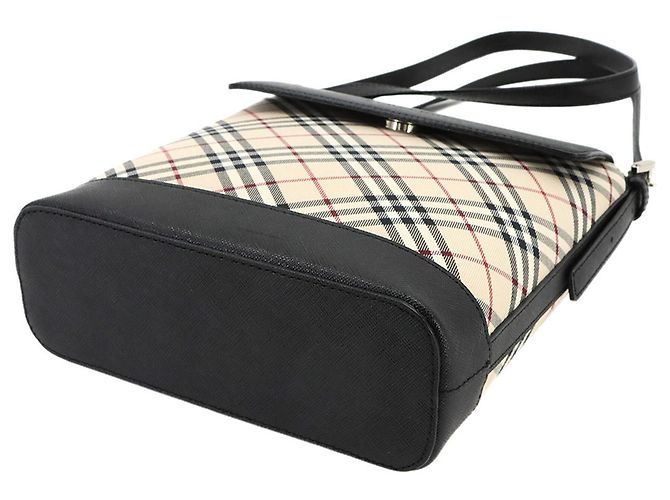 Sac à main épaule Burberry Nova Check - vue 5