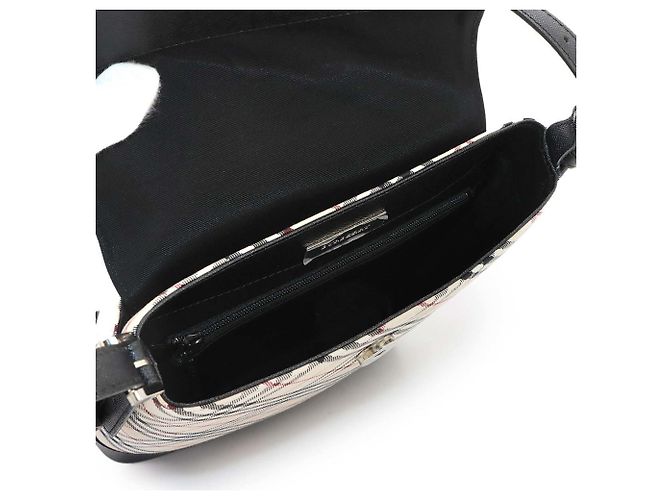 Sac à main épaule Burberry Nova Check - vue 7