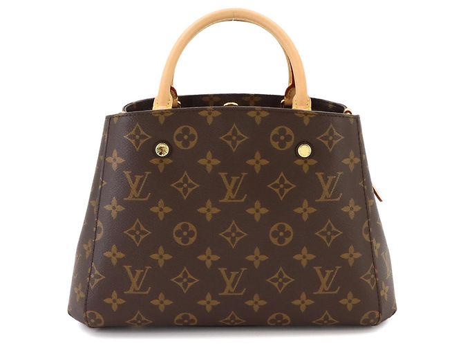 Louis Vuitton Montaigne BB Monogram Handbag - view 3