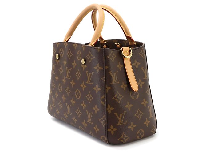 Louis Vuitton Montaigne BB Monogram Handbag - view 4