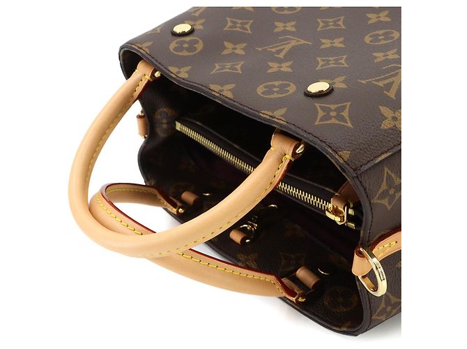 Louis Vuitton Montaigne BB Monogram Handbag - view 6
