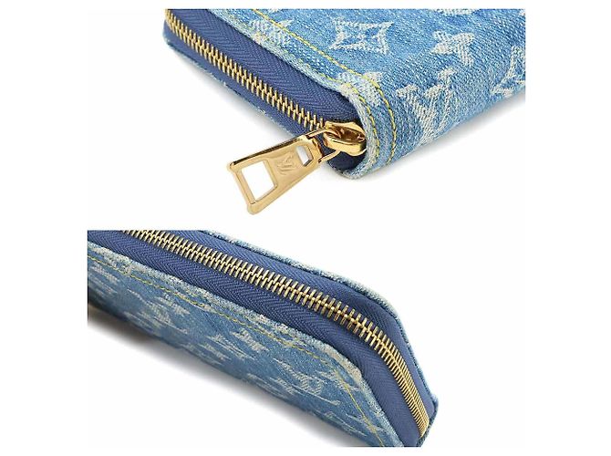 Louis Vuitton Monogram Denim Long Wallet - view 10