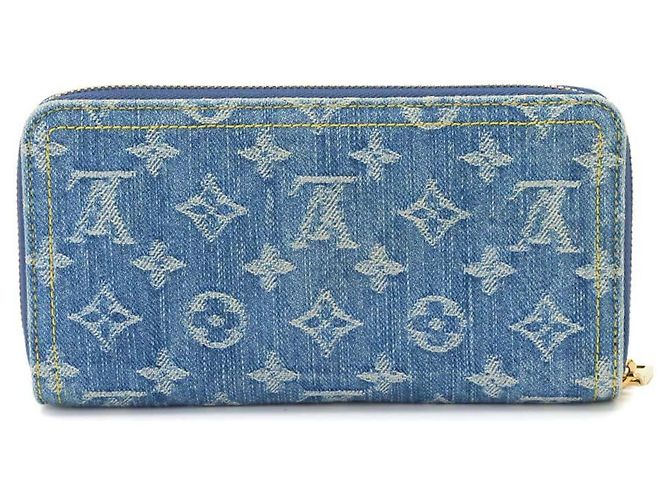 Louis Vuitton Monogram Denim Long Wallet - view 3