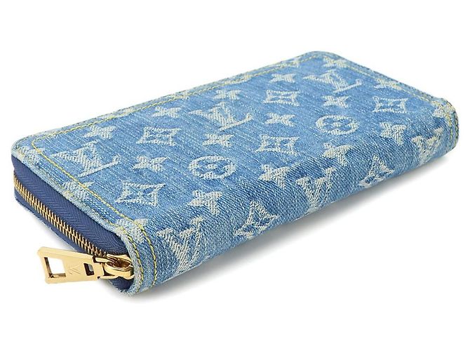 Louis Vuitton Monogram Denim Long Wallet - view 4