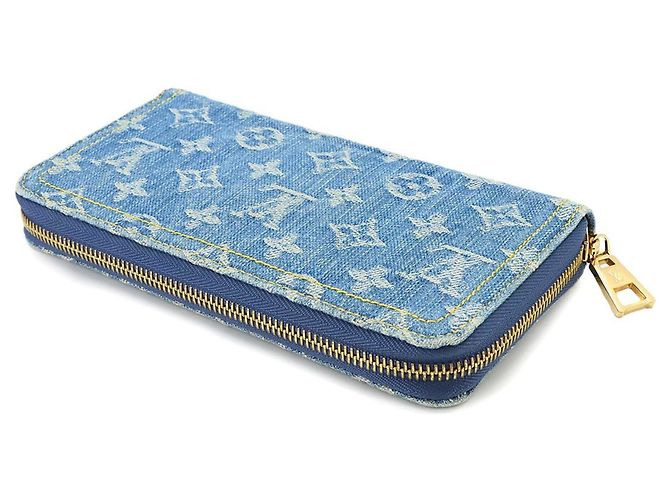 Louis Vuitton Monogram Denim Long Wallet - view 5