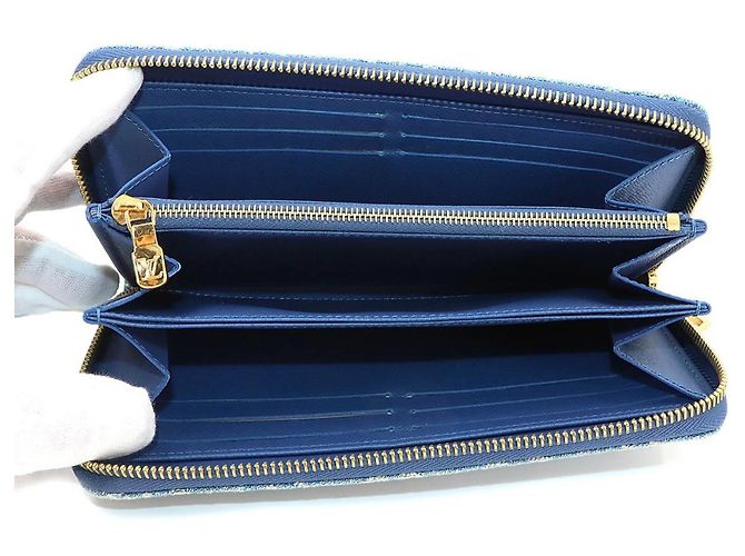 Louis Vuitton Monogram Denim Long Wallet - view 6