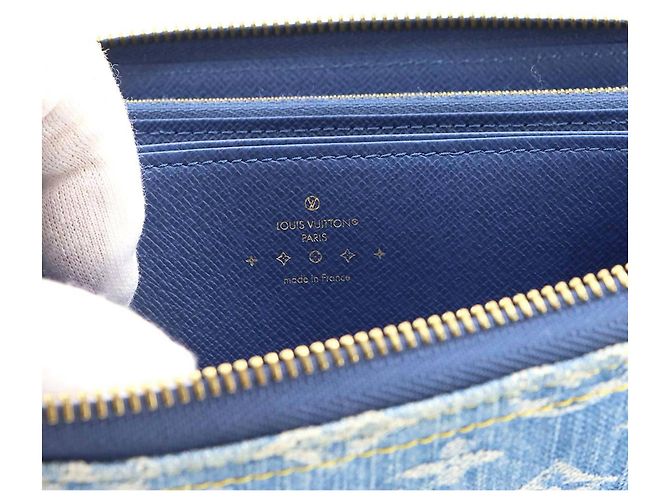 Louis Vuitton Monogram Denim Long Wallet - view 9