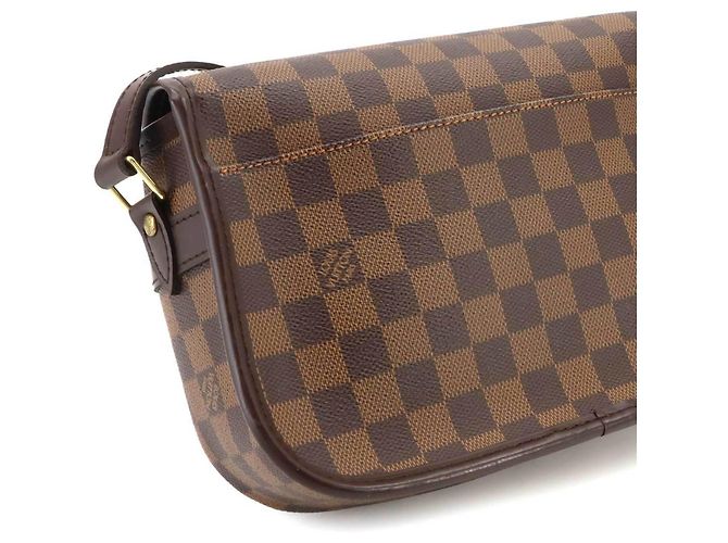 Borsa a tracolla personalizzata Louis Vuitton Damier Sologne - vista 10