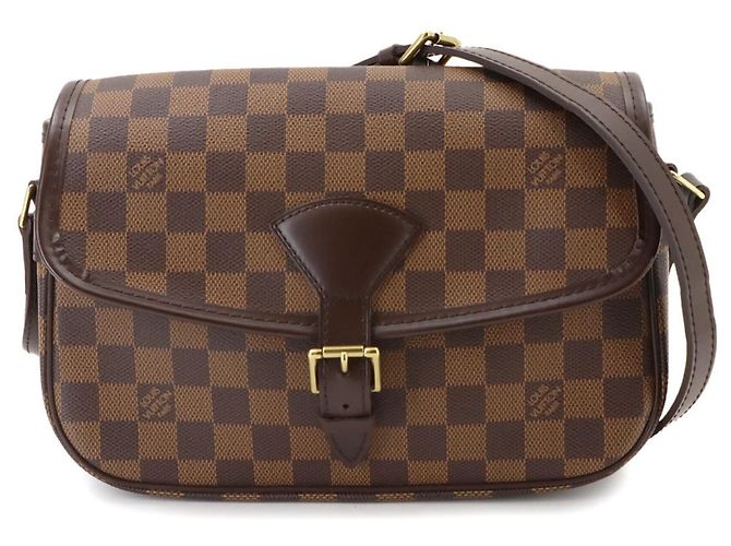 Borsa a tracolla personalizzata Louis Vuitton Damier Sologne - vista 2