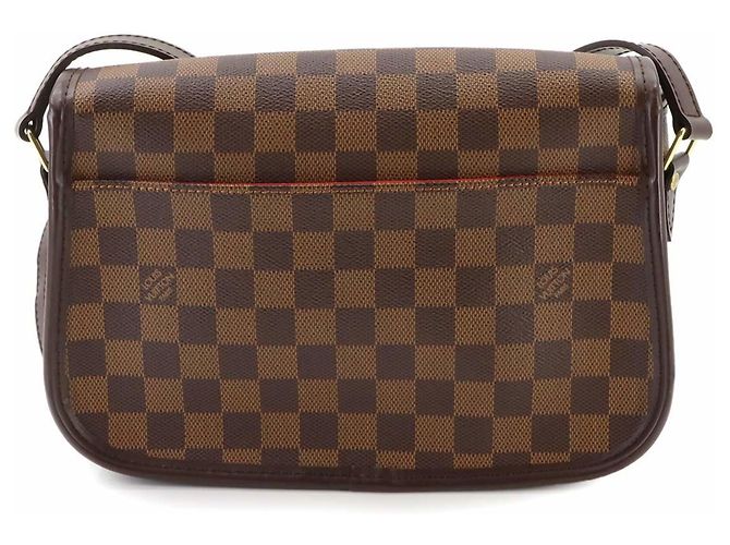 Borsa a tracolla personalizzata Louis Vuitton Damier Sologne - vista 3
