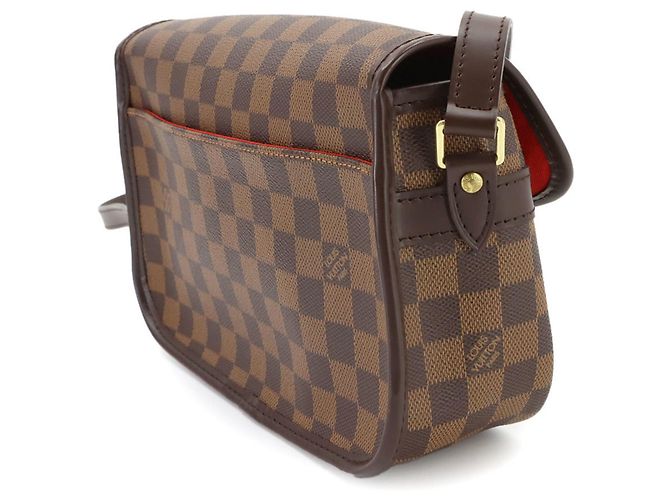 Borsa a tracolla personalizzata Louis Vuitton Damier Sologne - vista 4