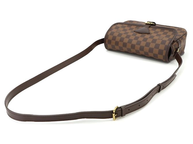Borsa a tracolla personalizzata Louis Vuitton Damier Sologne - vista 6