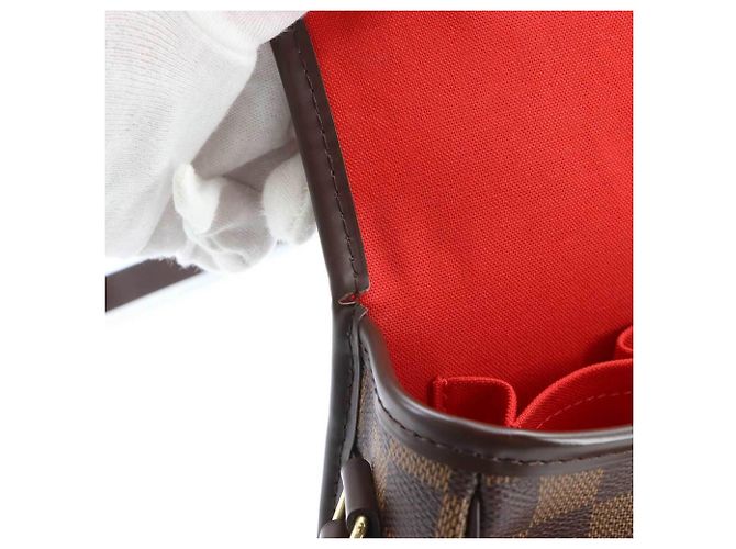Borsa a tracolla personalizzata Louis Vuitton Damier Sologne - vista 9