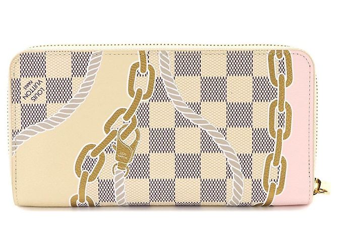 Louis Vuitton Damier Azur Nautical Zippy Wallet - view 3