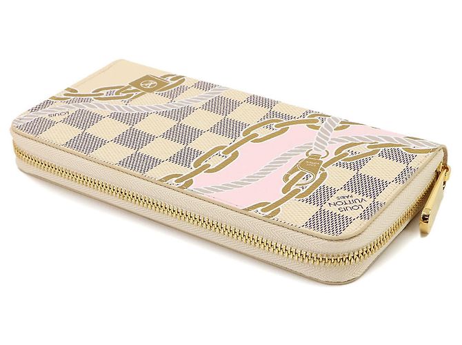 Louis Vuitton Damier Azur Nautical Zippy Wallet - view 5