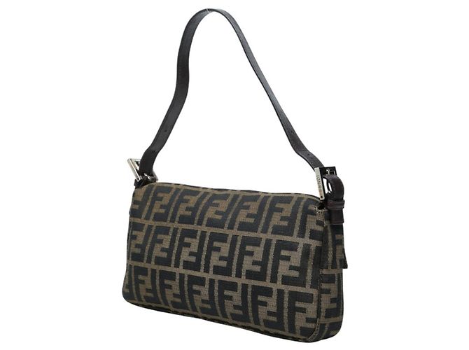 Borsa bucket Fendi Zucca Mamma - vista 2