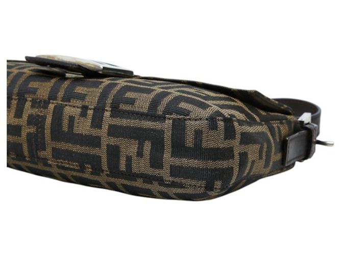 Borsa bucket Fendi Zucca Mamma - vista 4