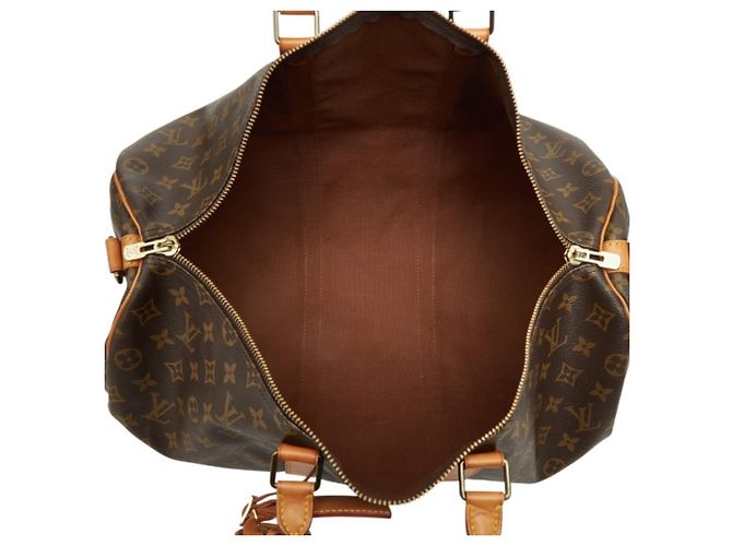 Louis Vuitton Monogram Keepall Bandoulière 50 - vista 9