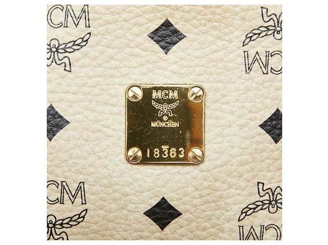 MCM Visetos Stark Side Stud Backpack - view 6