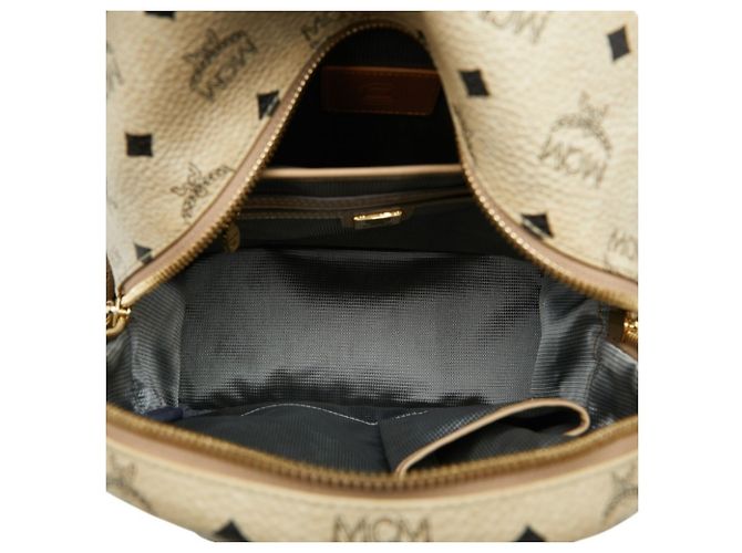 MCM Visetos Stark Side Stud Backpack - view 7