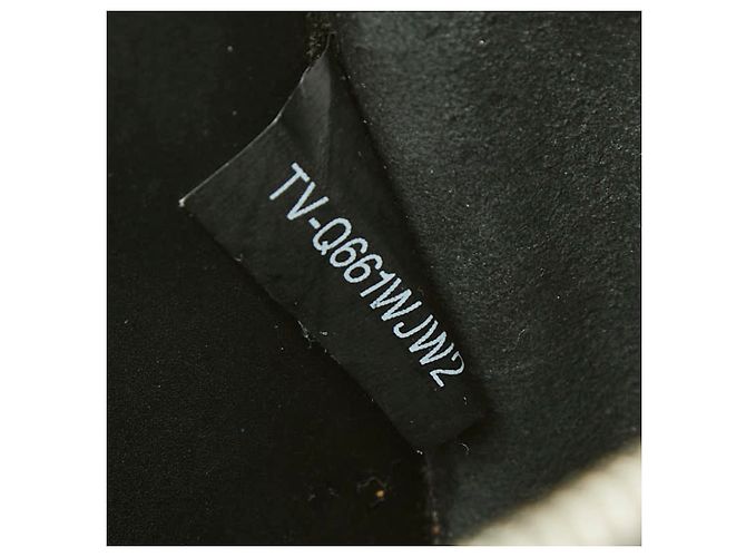 Borsa a tracolla in pelle nera Valentino VLTN Logo - vista 11