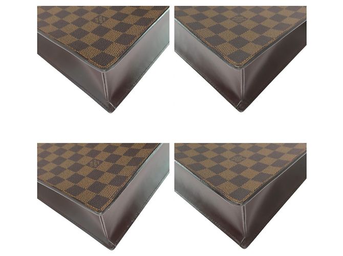 Sac cabas Louis Vuitton Damier Venice PM - vue 3