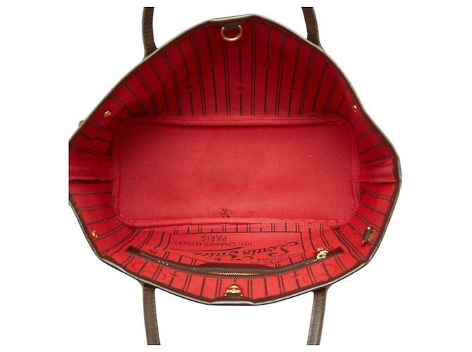 Saco Tote Louis Vuitton Damier Ebene Neverfull PM - vista 8