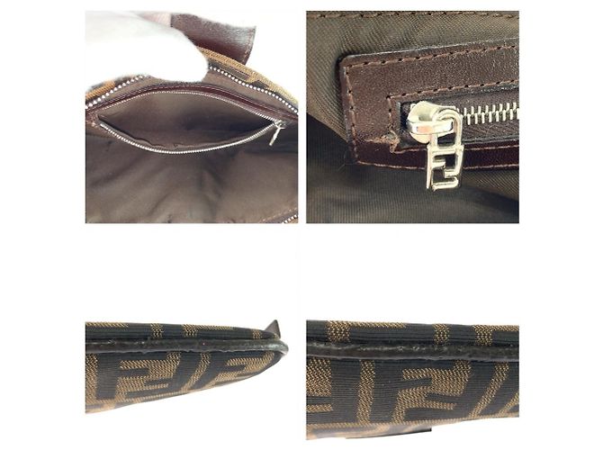 Borsa a tracolla Fendi Zucca 26685 - vista 5