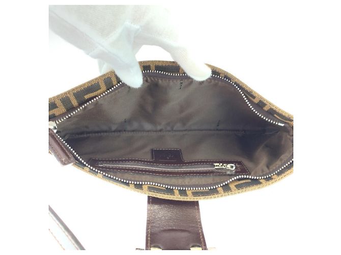Borsa a tracolla Fendi Zucca 26685 - vista 9