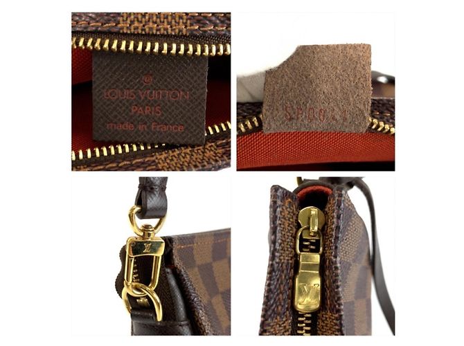Trousse per trucco Louis Vuitton Damier - vista 4