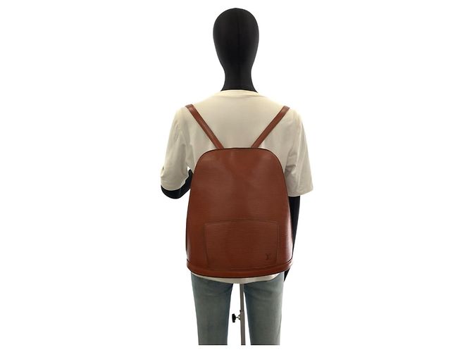 Zaino Louis Vuitton Epi Gobelin - vista 7